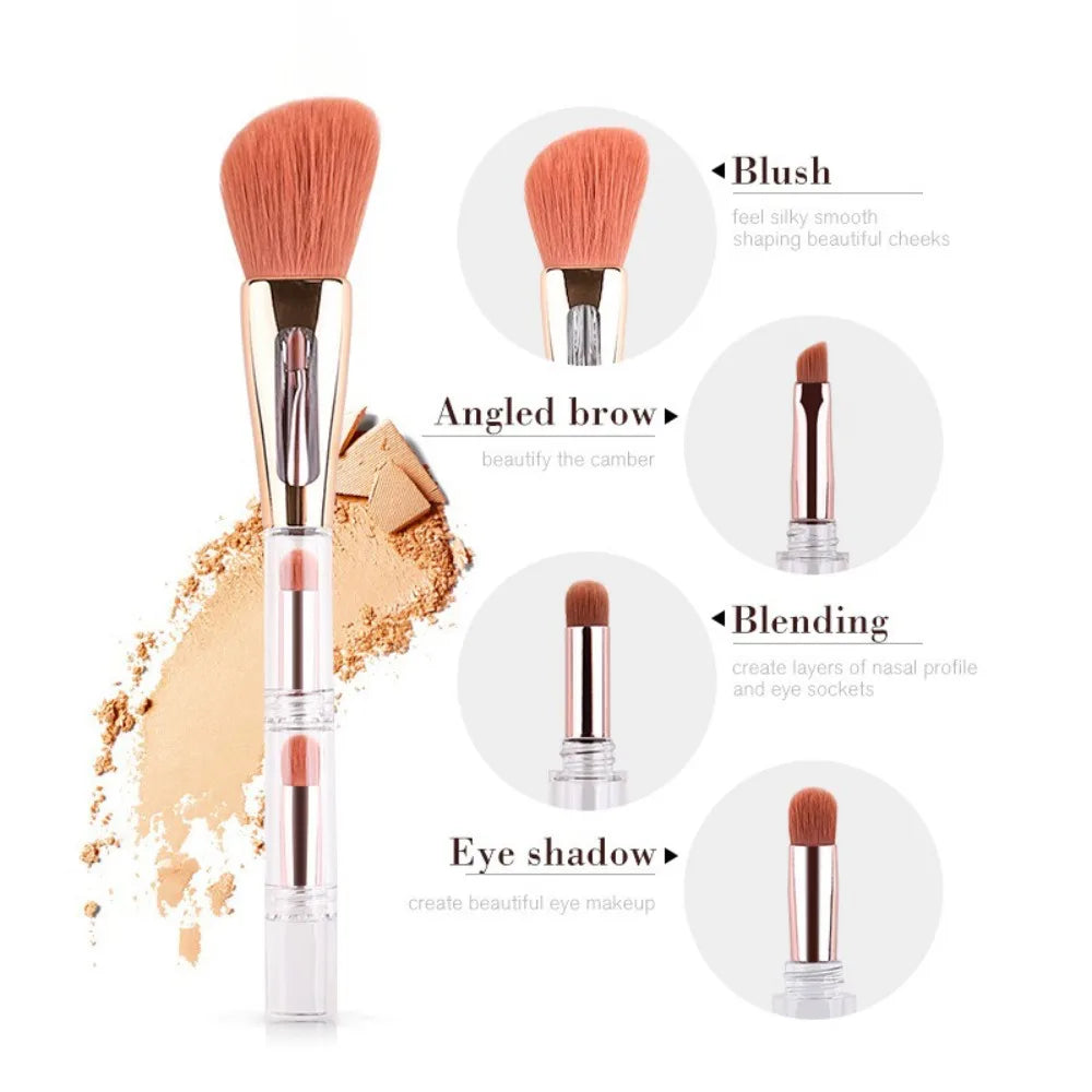 3 In 1 Makeup Brush