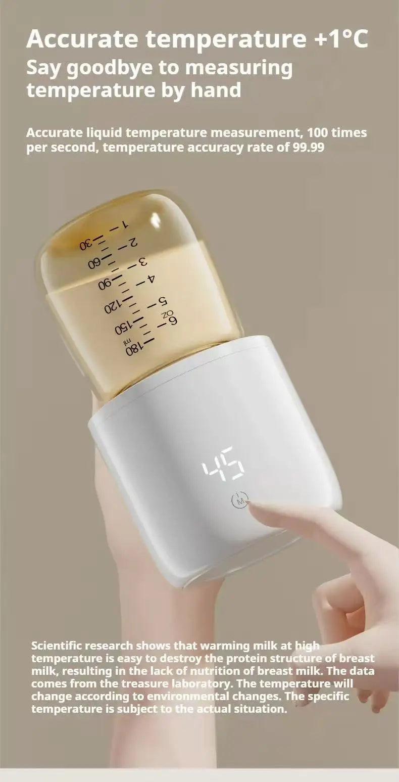 2-In-1 Wireless Milk Bottle Warmer