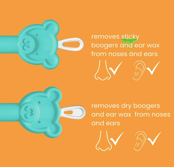 3 In 1 Baby Booger And Earwax Picker