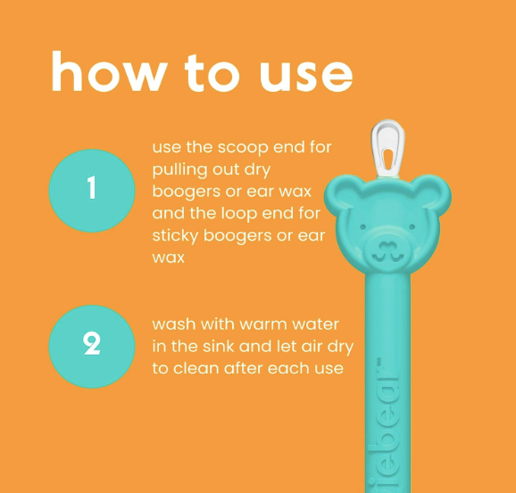 3 In 1 Baby Booger And Earwax Picker